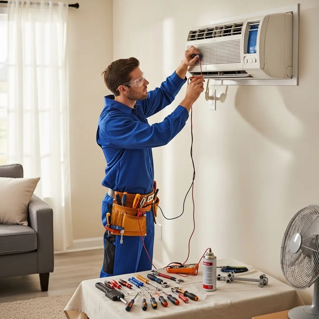 Şehzadeler Daylux Daylux klima gaz dolumu ve bakım – Enerji verimliliği artırıldı. - Teknik servis örneği